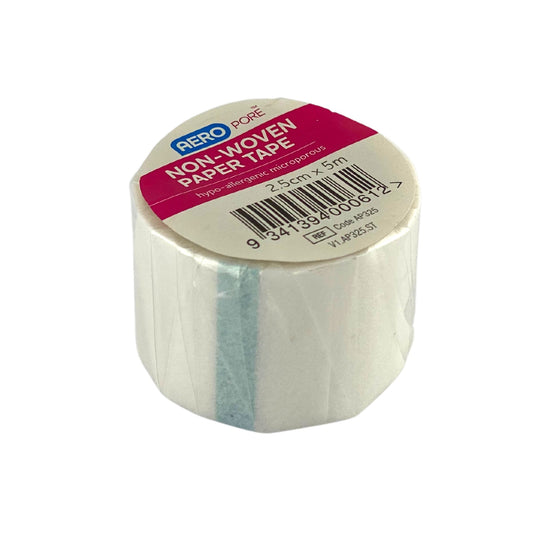CLEARANCE Non-Woven Micropore Paper Tape - Aero 2.5 cm x 5m