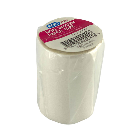 CLEARANCE Non-Woven Micropore Paper Tape - 5cm x 5m