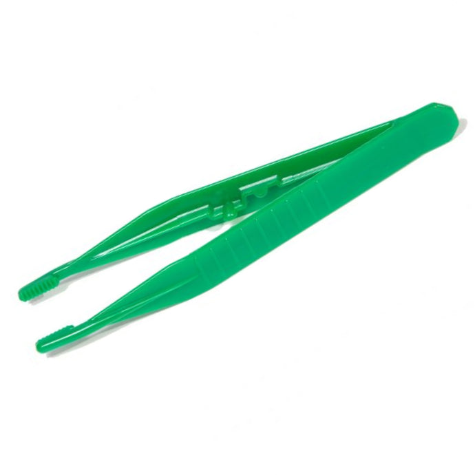 Plastic Disposable Forceps 11cm (1)