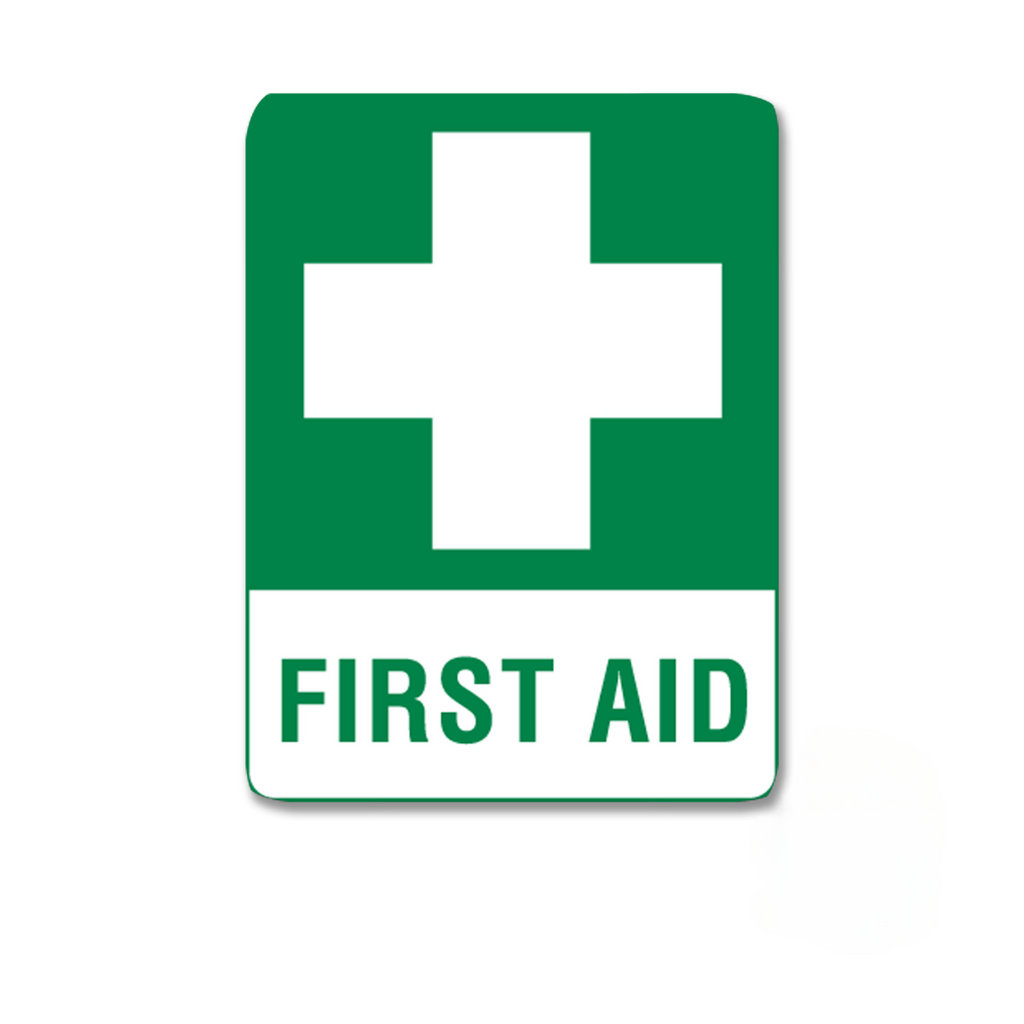 First Aid Sign - Poly 60cm x 45cm
