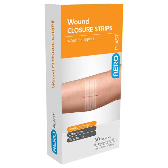 Wound Closure Strips Box 3mm - Aero (50)