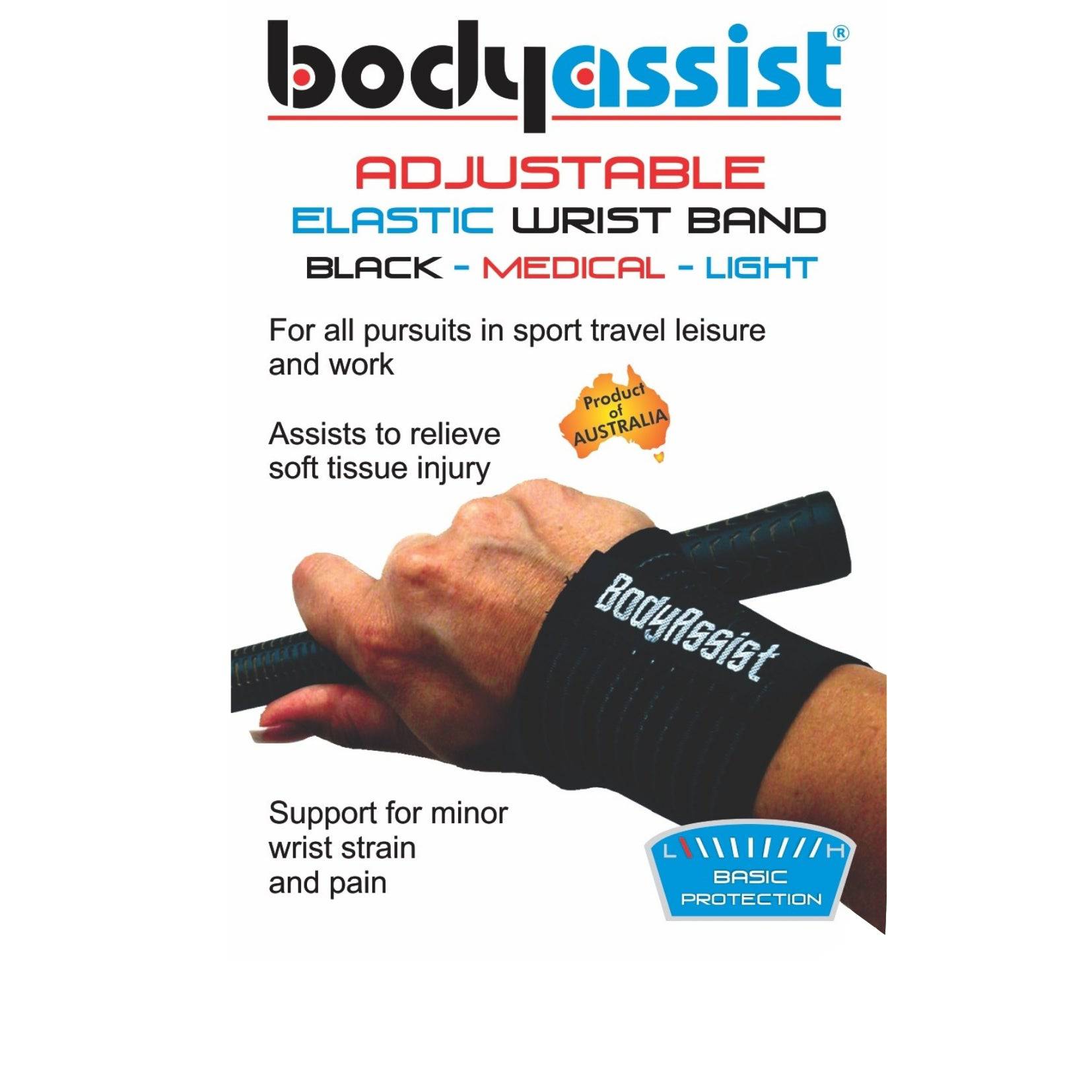 Adjustable Elastic Wrist Band - Body Assist (1) - First Aid Distributions