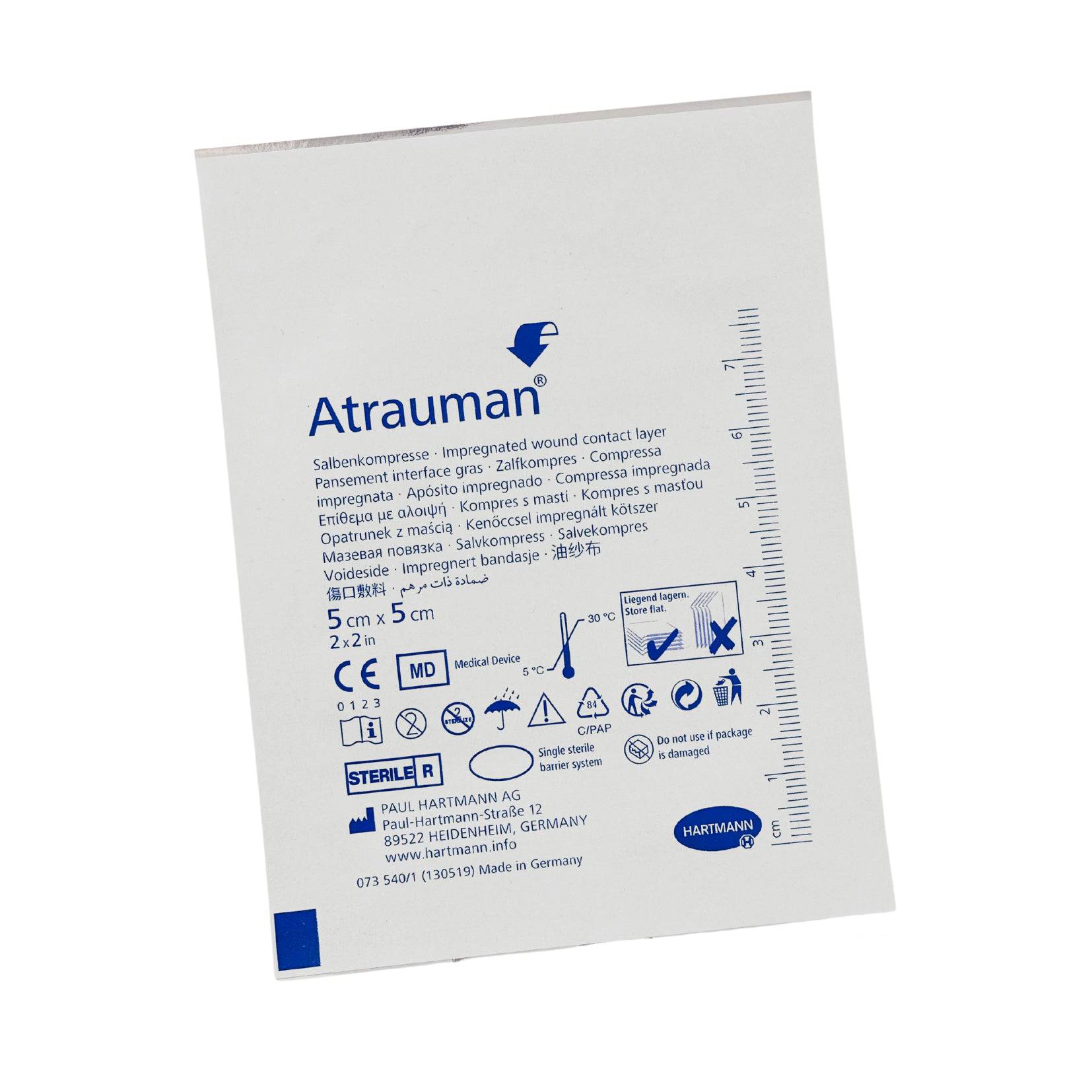 Atraman Atrauman Wound Contact Layer Dressing 5cm x 5cm (1) – First Aid ...