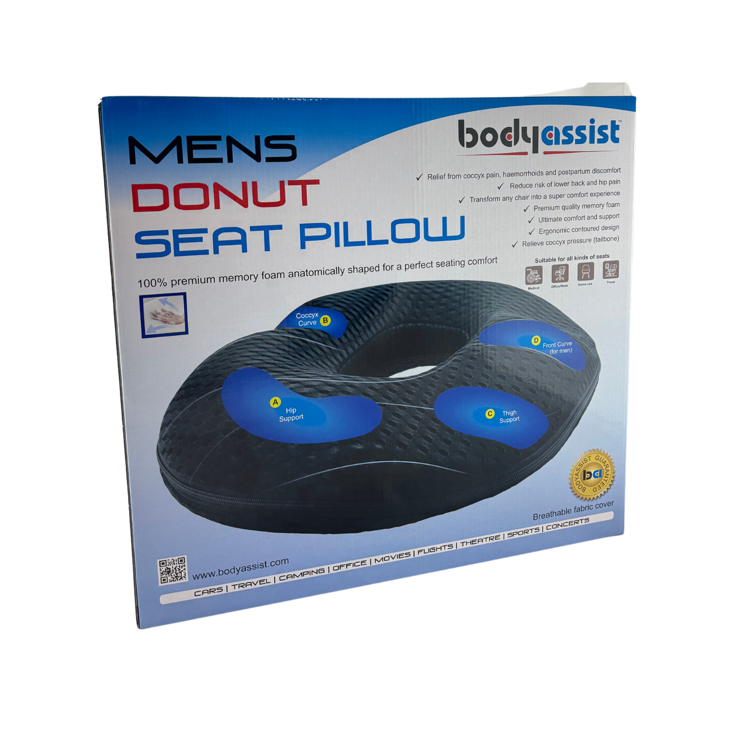 Body Assist Deluxe Donut Cushion - First Aid Distributions