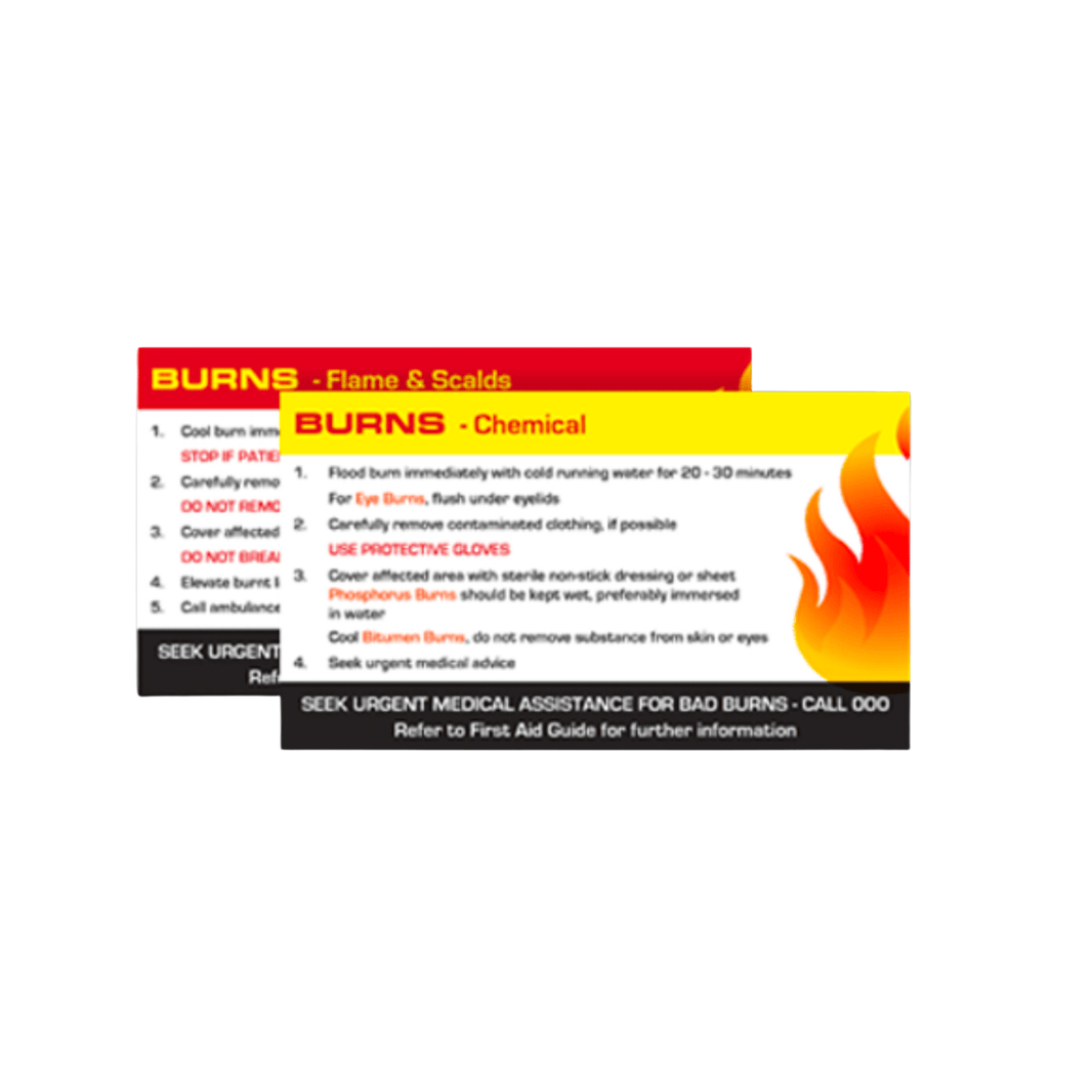 Burns Module Sign Burn First Aid Kits | First Aid Distributions