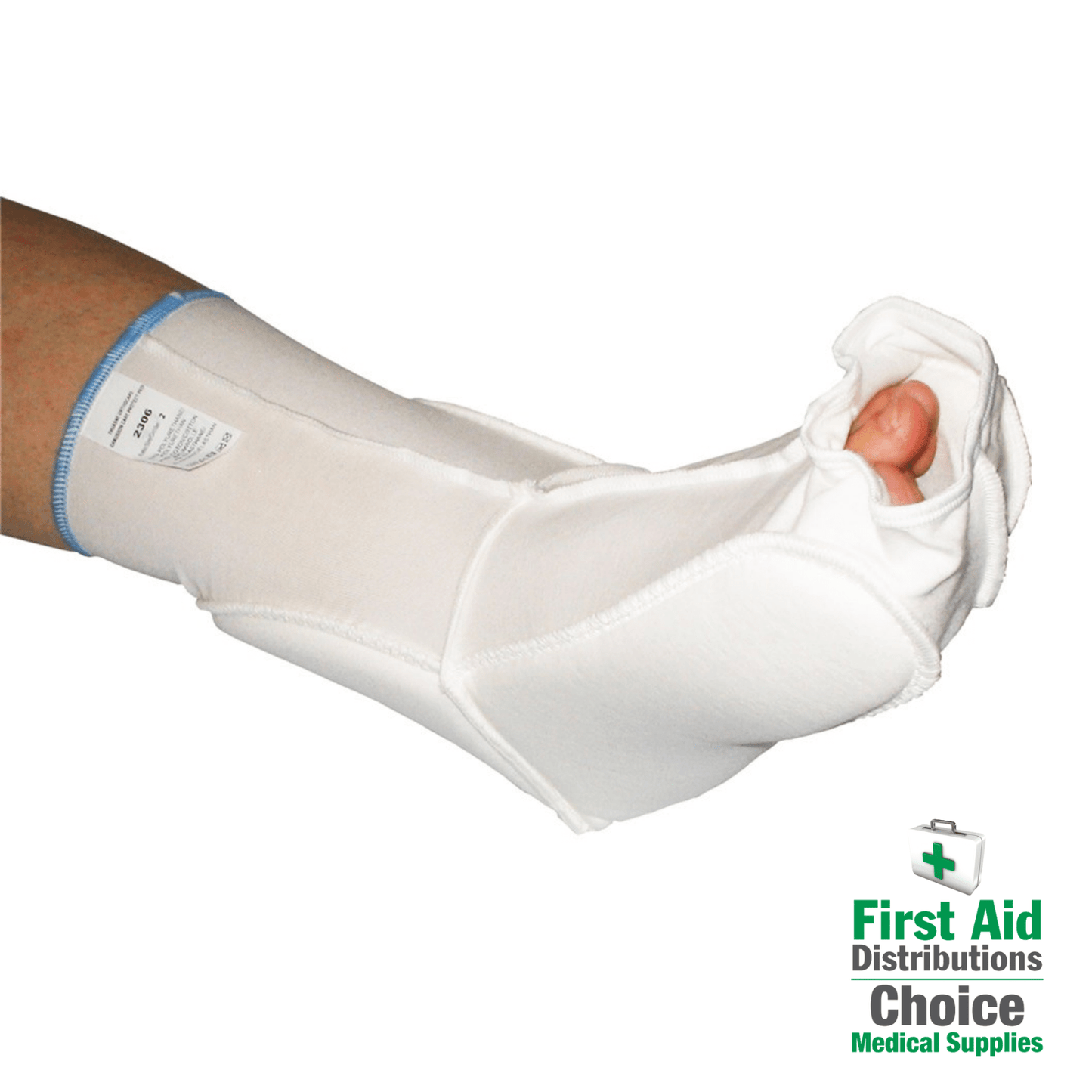 Sutherland Medical Care Protect Pedi Boot for daily foot protection, shown in a close-up image of the medical footwear.