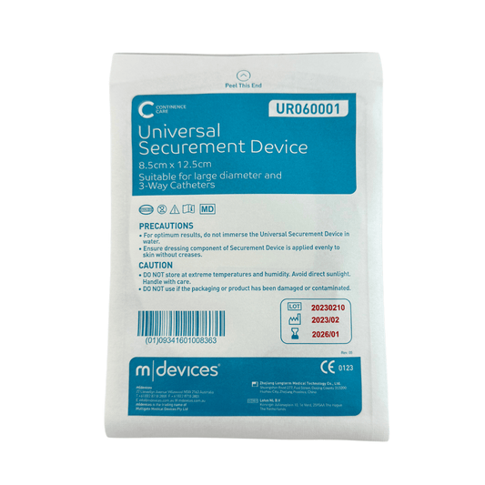 Catheter Securement Device 8.5cm x 12.5cm (1) - First Aid Distributions