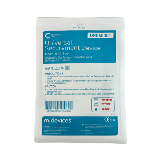 Catheter Securement Device 8.5cm x 12.5cm (1) - First Aid Distributions