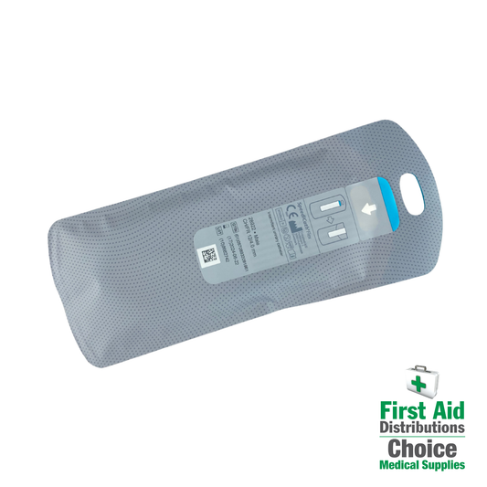 Clearance SpeediCath Single Loop FR12 male catheter accessory by Coloplast, showing a flexible, single-loop design for male use.