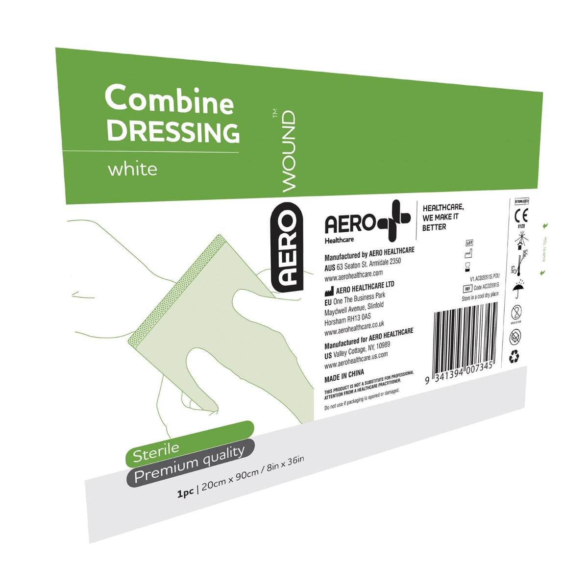 Combine Dressing 20cm x 90cm | First Aid Distributions