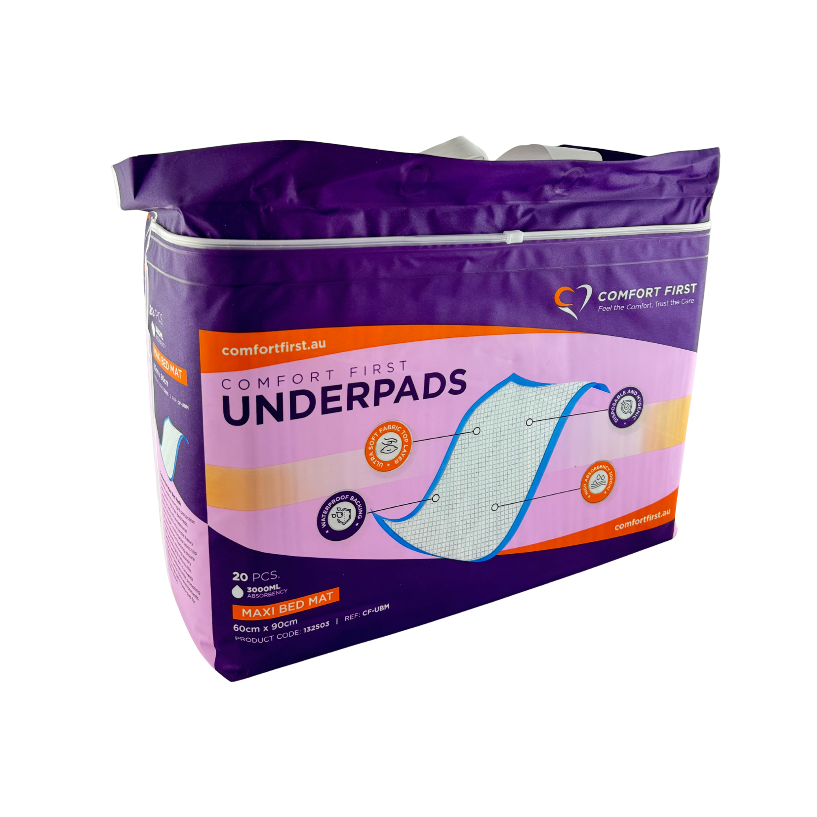Comfort First Maxi Bed Mat- (20) - First Aid Distributions