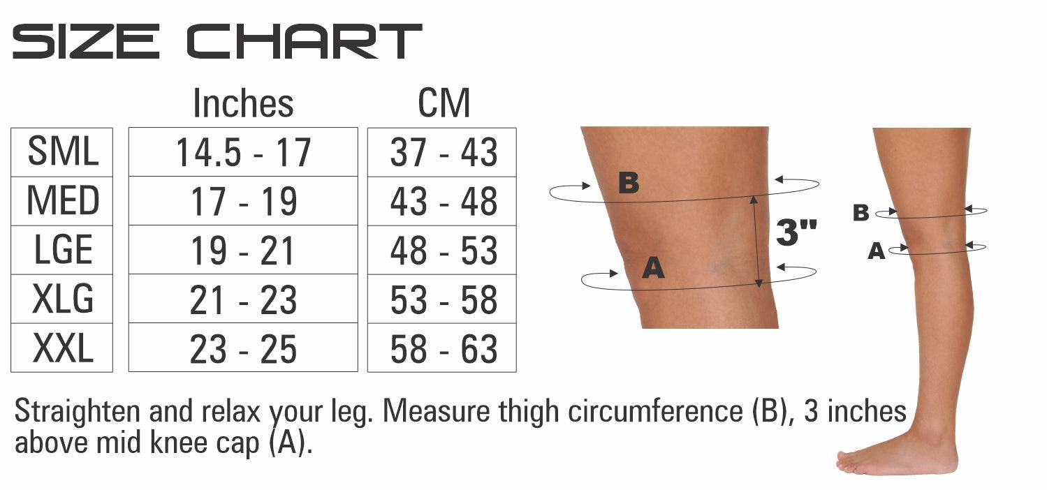 Contoured Sports Knee Sleeve - Body Assist (1) - First Aid Distributions