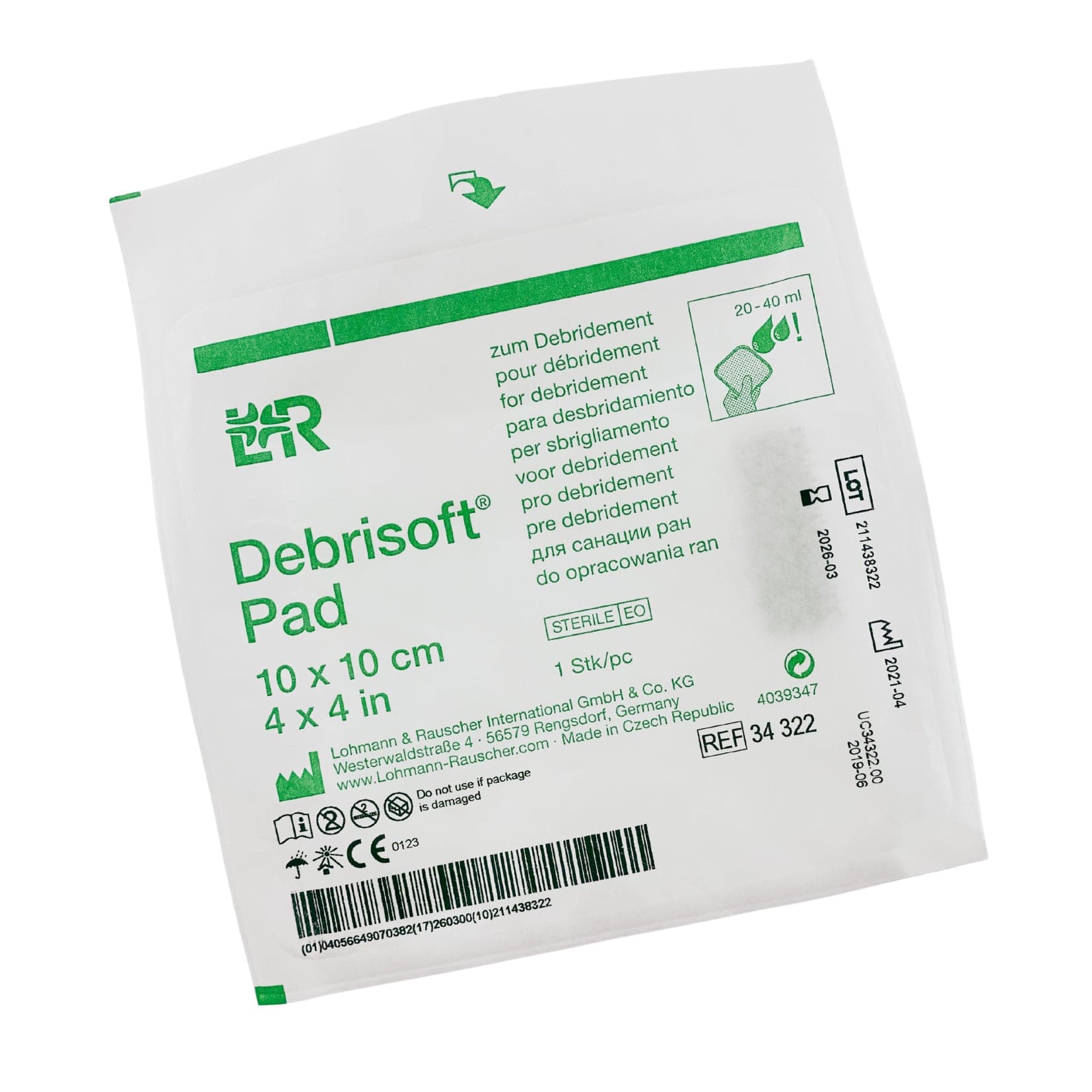 Debrisoft Debridement Pad (1) - First Aid Distributions