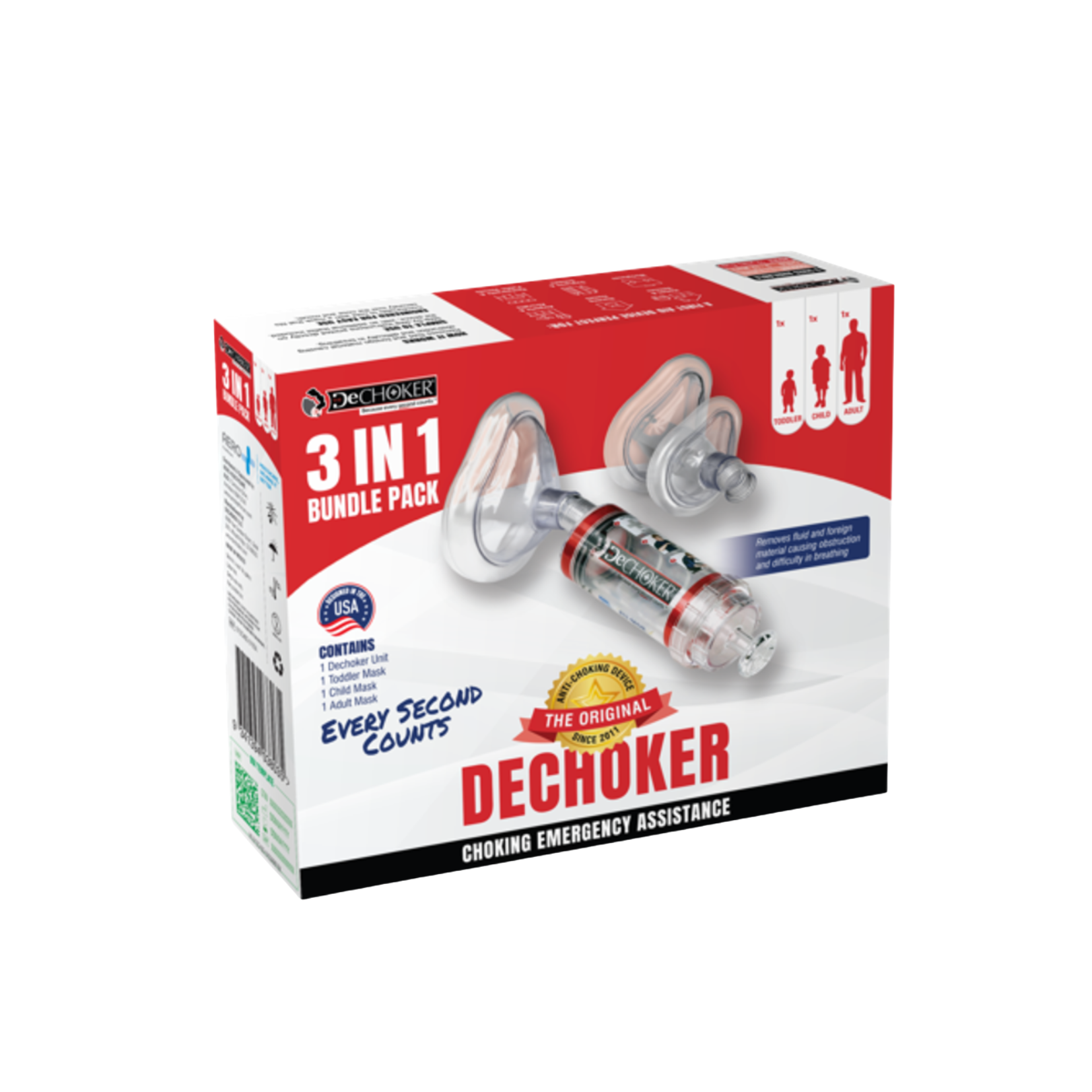 Dechoker 3 in 1 Pack - First Aid Distributions