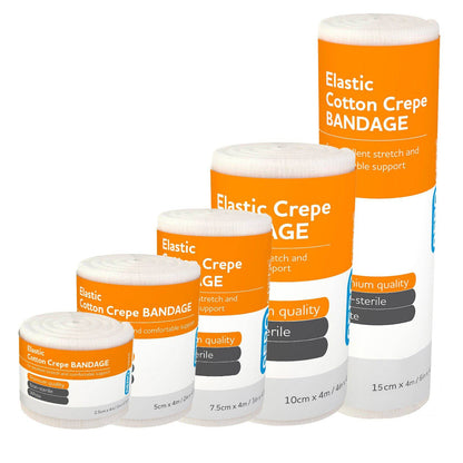 Elastic Crepe Bandage - Medium (1) - First Aid Distributions
