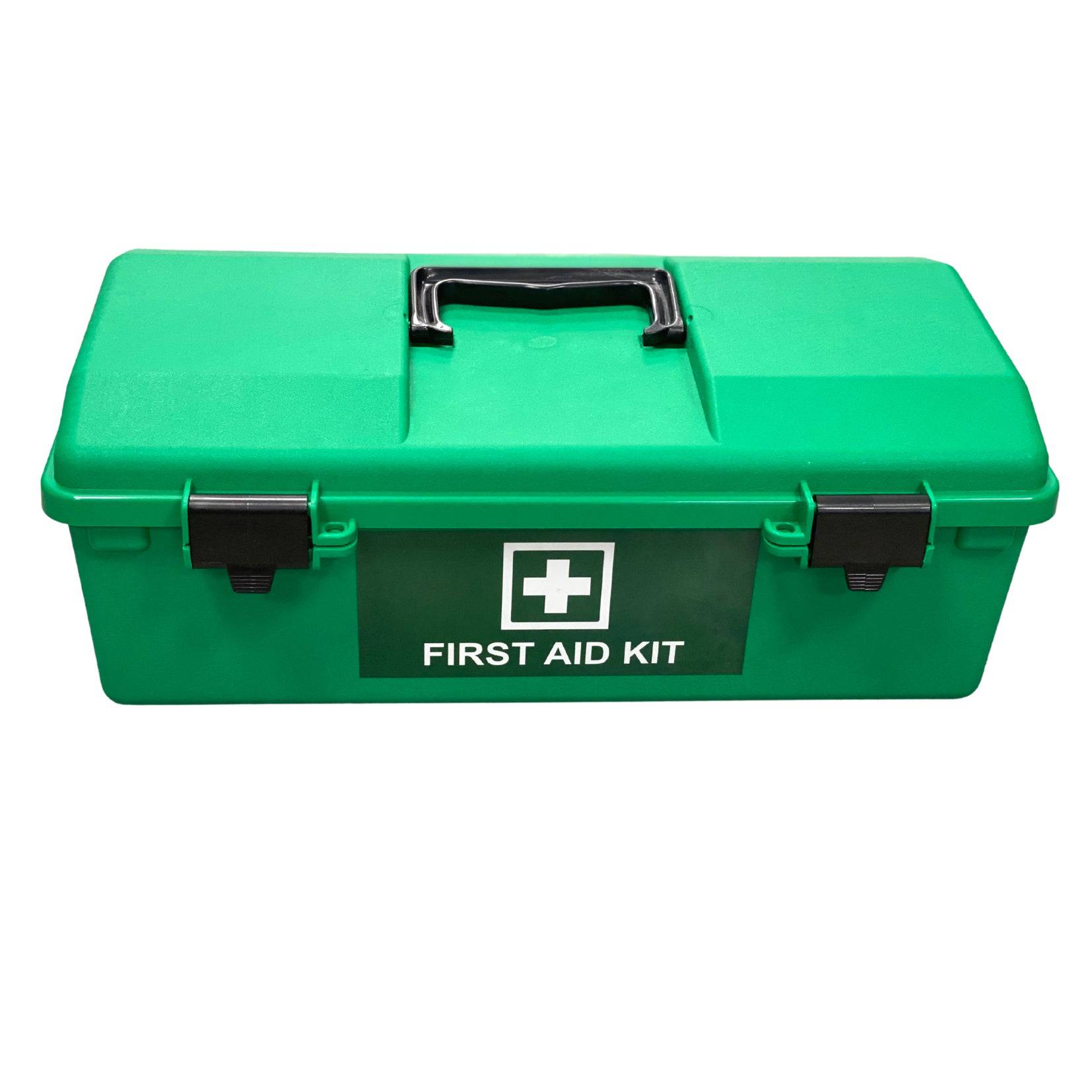 Movable First Aid Boxes Empty First Aid Box Portable - Green Lift Out Tray (1) | First Aid ...