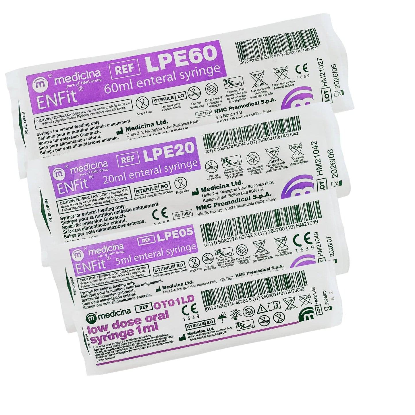 Enfit Enteral Syringe (1) - First Aid Distributions