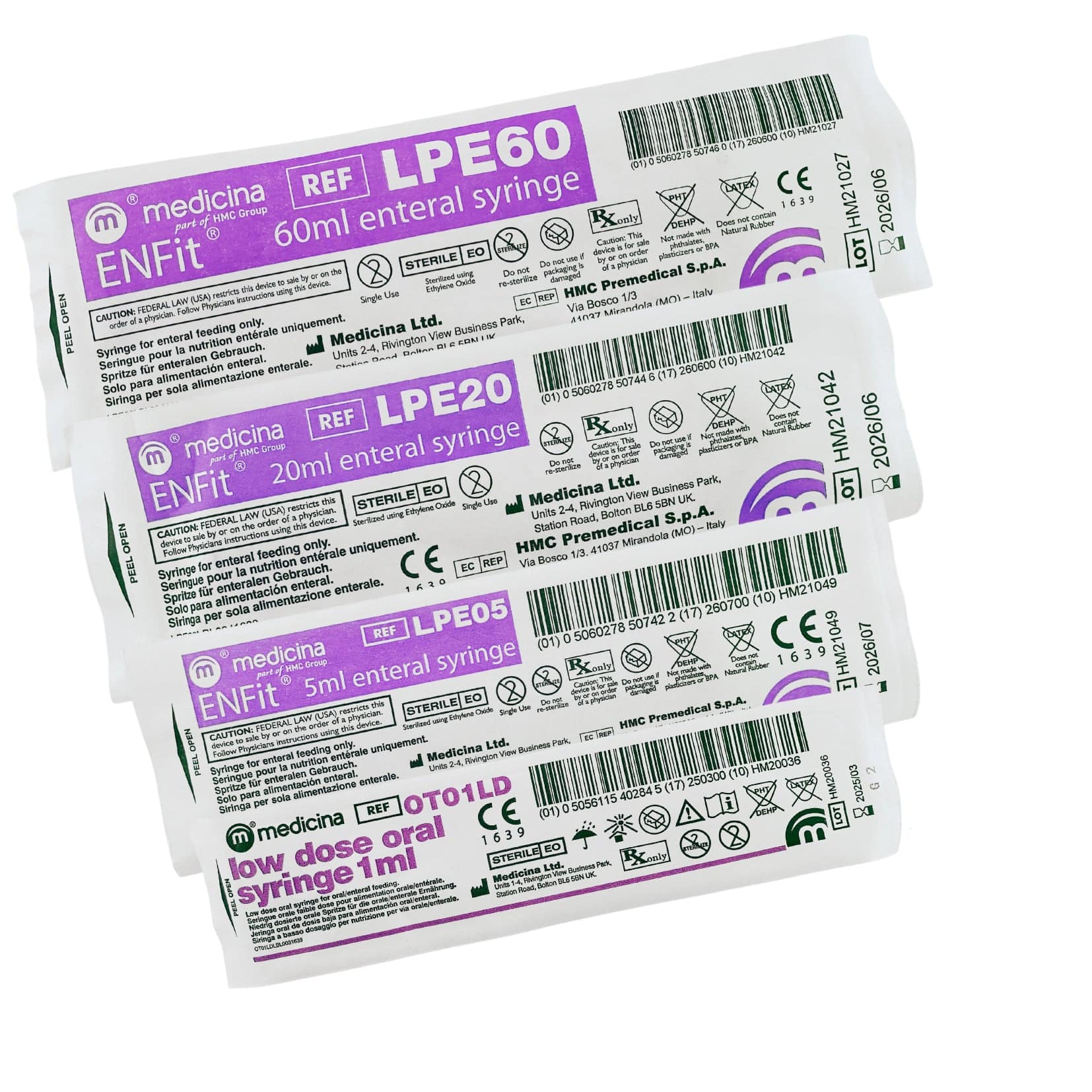 Enfit Enteral Syringe (1) - First Aid Distributions