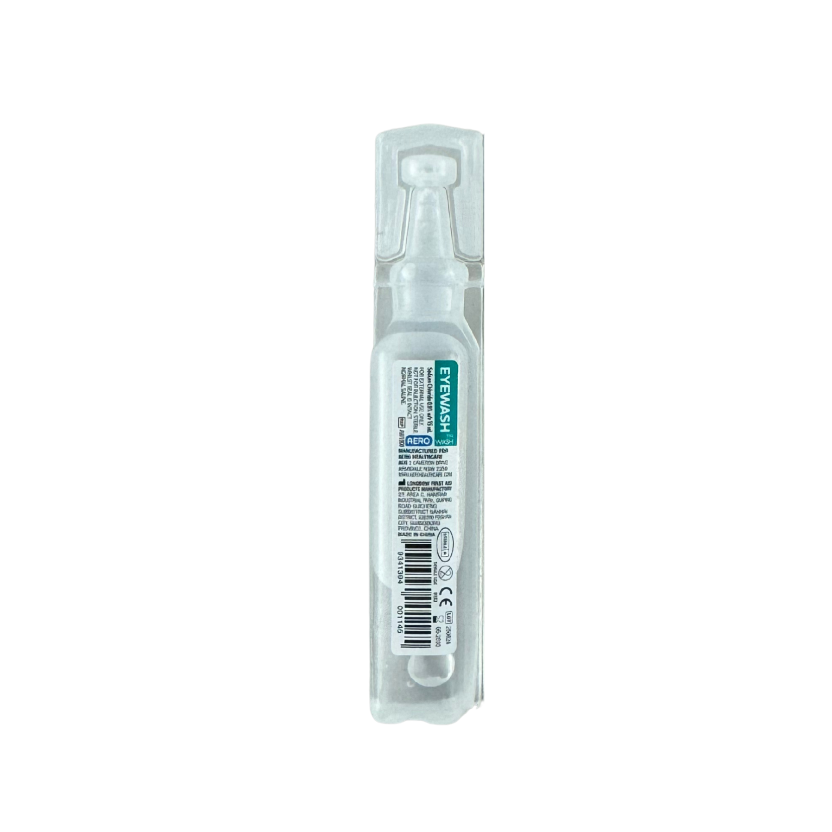 Eye and Wound Wash Saline 15ml  Aero (1) - First Aid Distributions