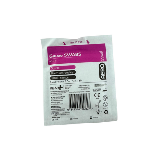 Gauze Swabs - Aero (3) - First Aid Distributions
