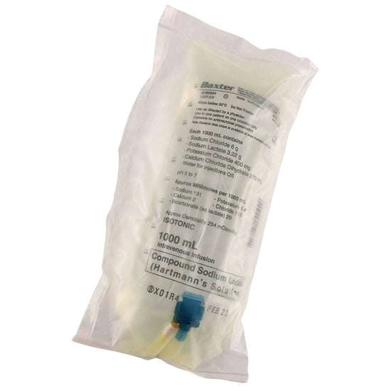 Hartmann's IV Solution 1000ml (1) – First Aid Distributions