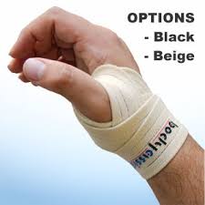 Bodyassist Elastic Thumb Lock Strap Wrap