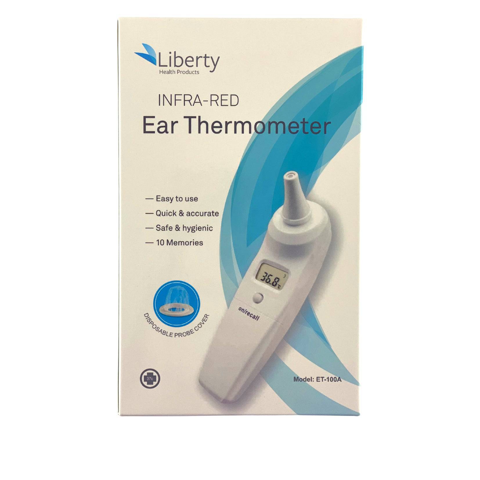 Infra Red Tympanic Ear Thermometer - Liberty (1) | First Aid Distributions
