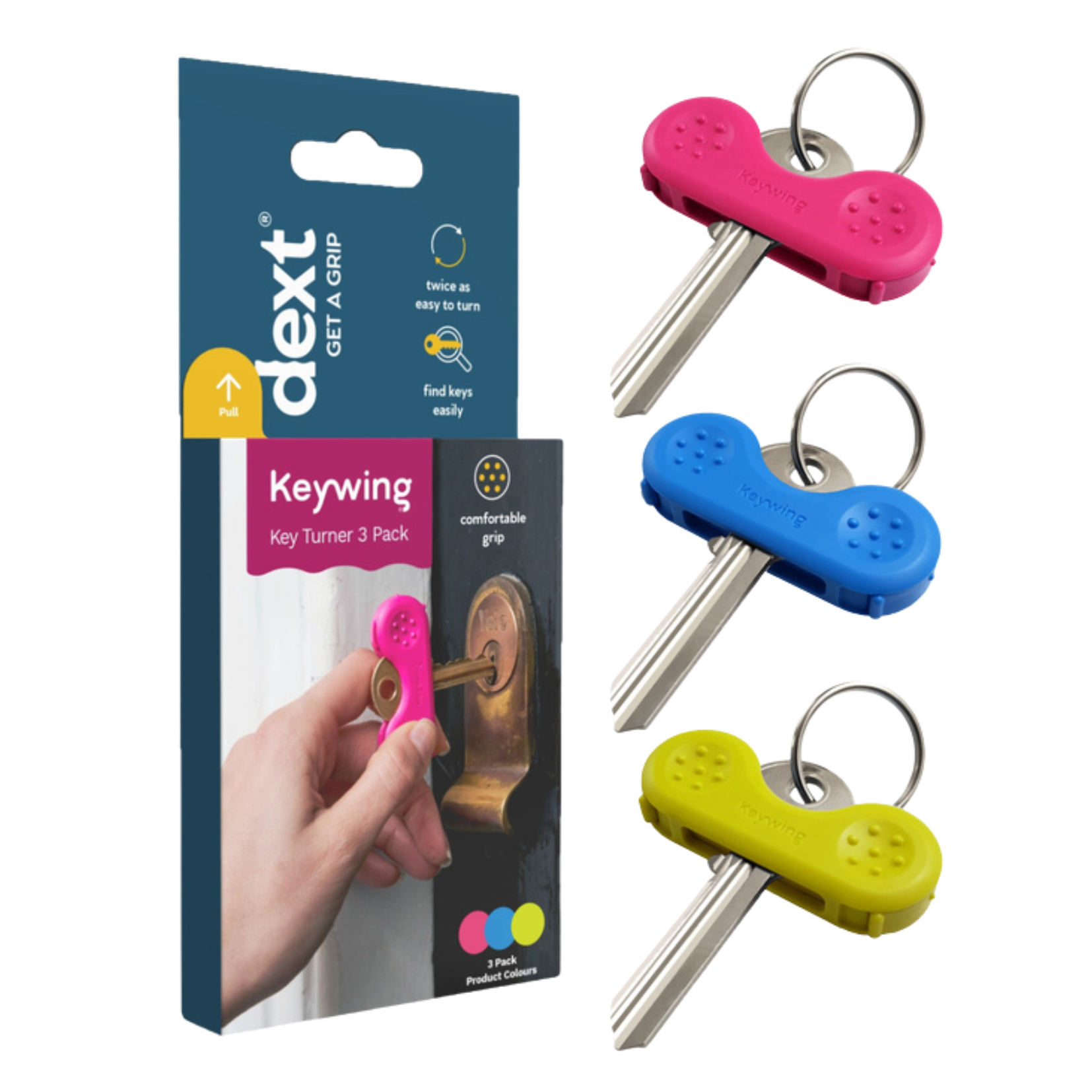 Keywing - Key Turner Pkt 3 - First Aid Distributions