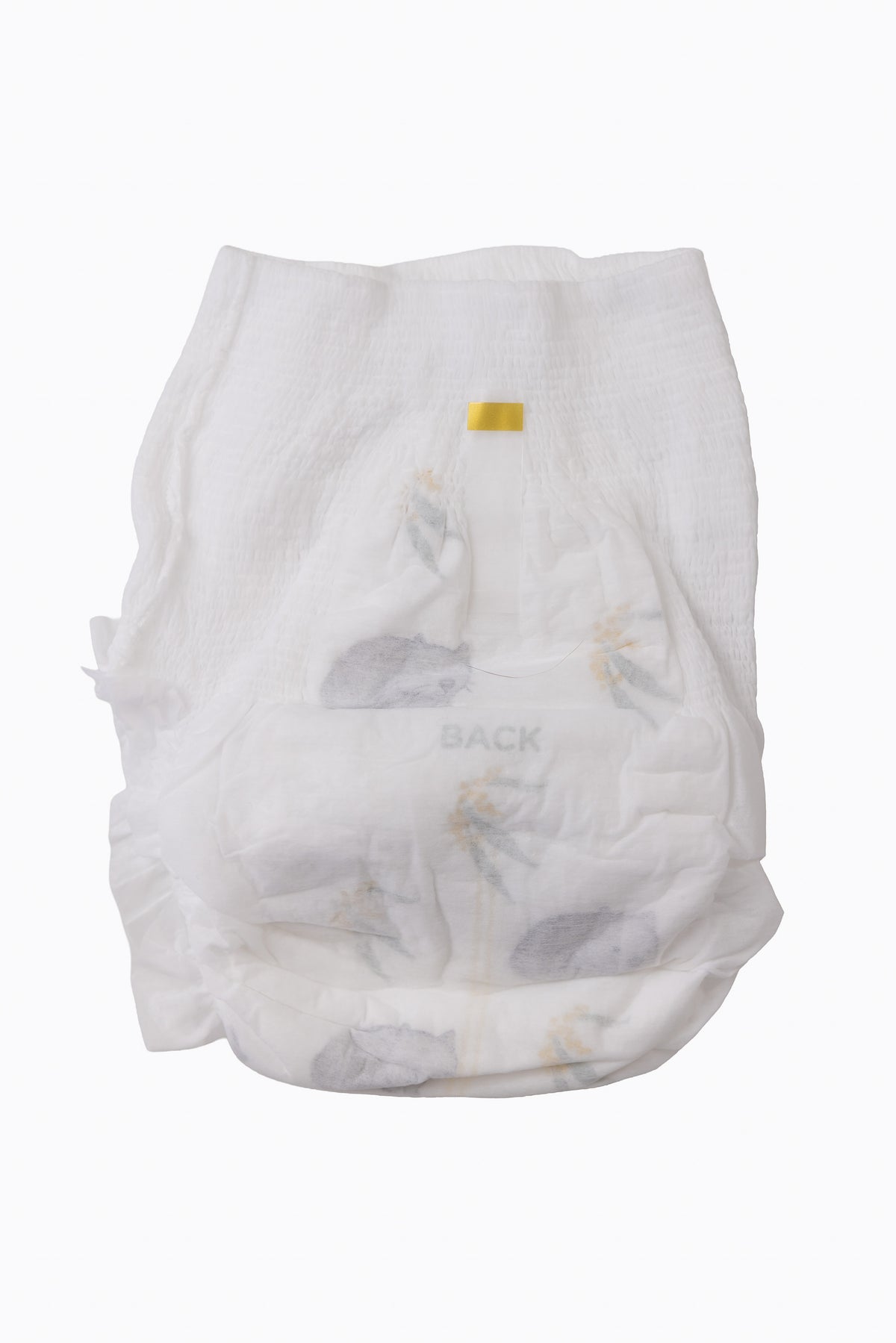 Little Puggles Size 6 nappy pant, back view