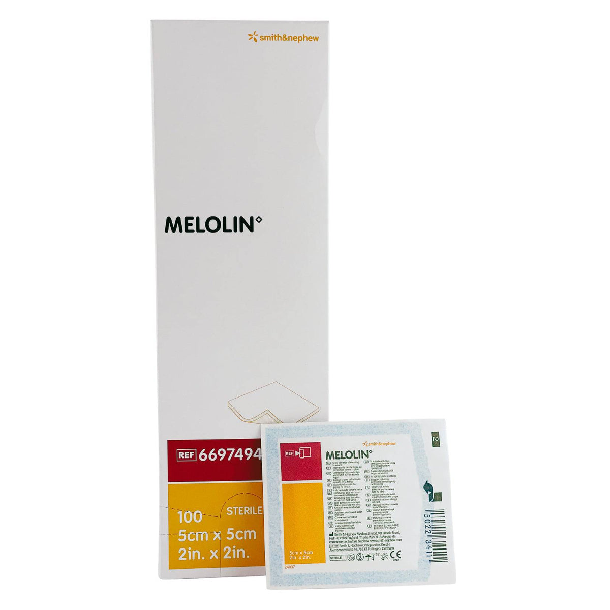 Melolin Image Melolin Wound Dressing 5cm x 5cm (100) | First Aid Distributions