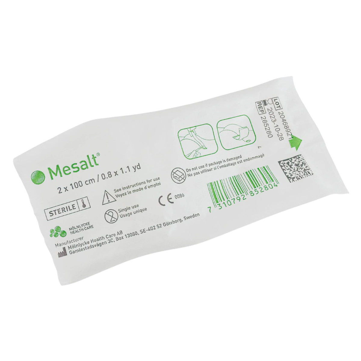 Using Mesalt Mesalt Wound Dressing | First Aid Distributions