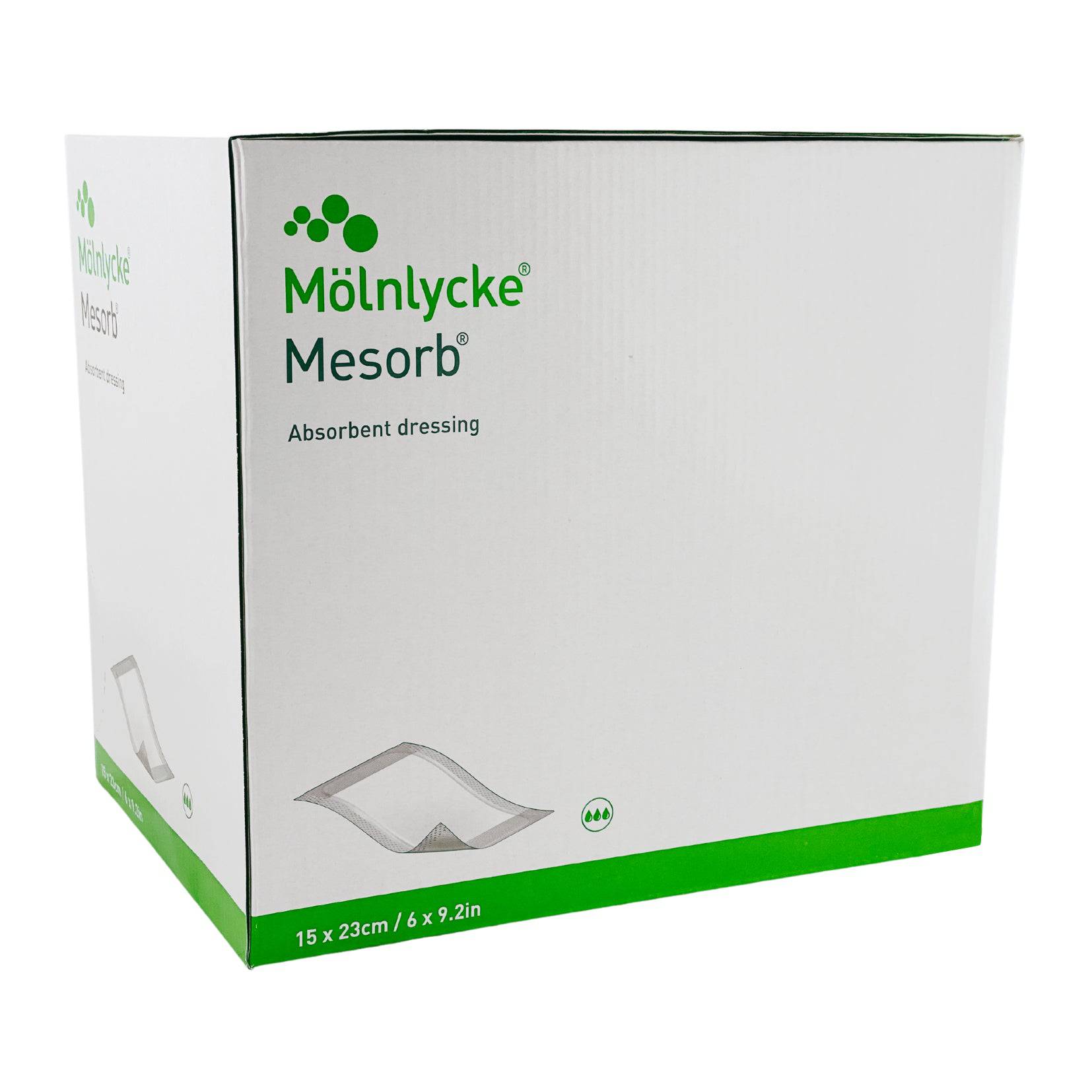 Metasorb Dressing Mesorb Wound Dressing 15cm x 23cm Box (50) – First Aid Distributions