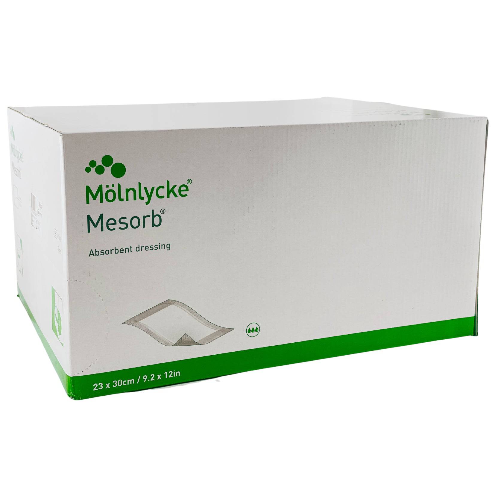 Mesorb Types Mesorb Wound Dressing 23cm x 30cm Box (30) | First Aid Distributions