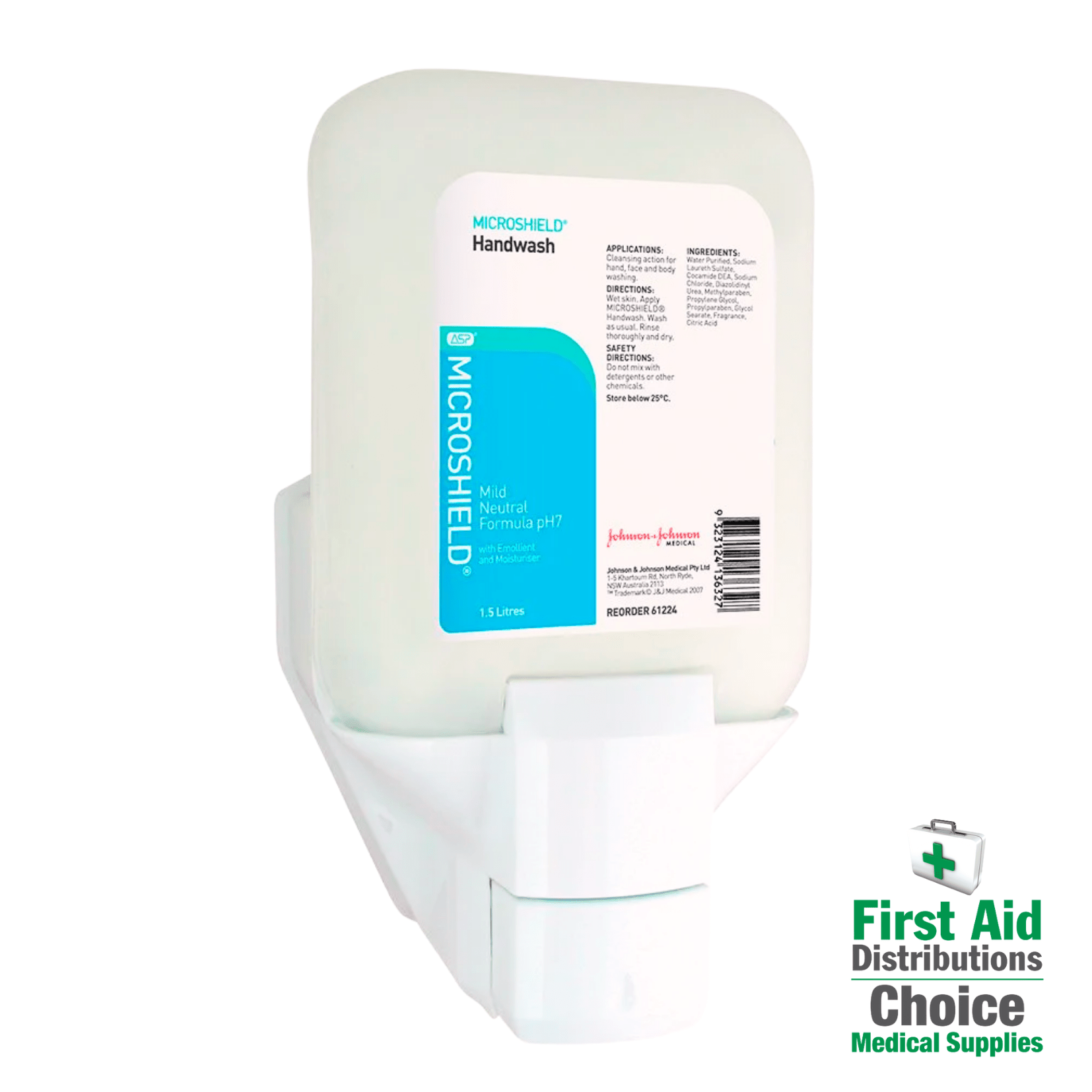 Microshield Case File Microshield Handwash 1.5L (1) | First Aid Distributions