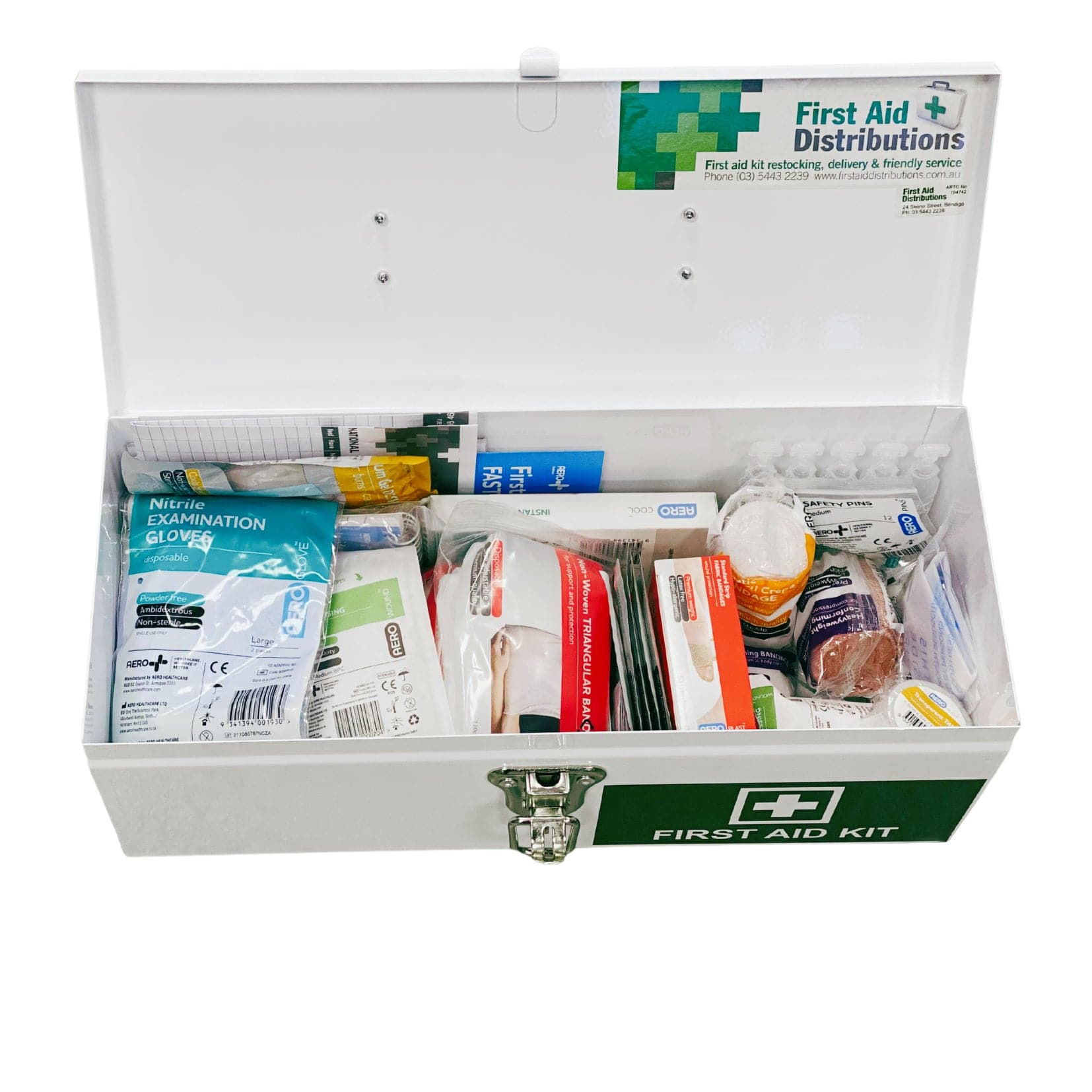Model 5 National Workplace First Aid Kit - Tradesman Metal - First Aid Distributions