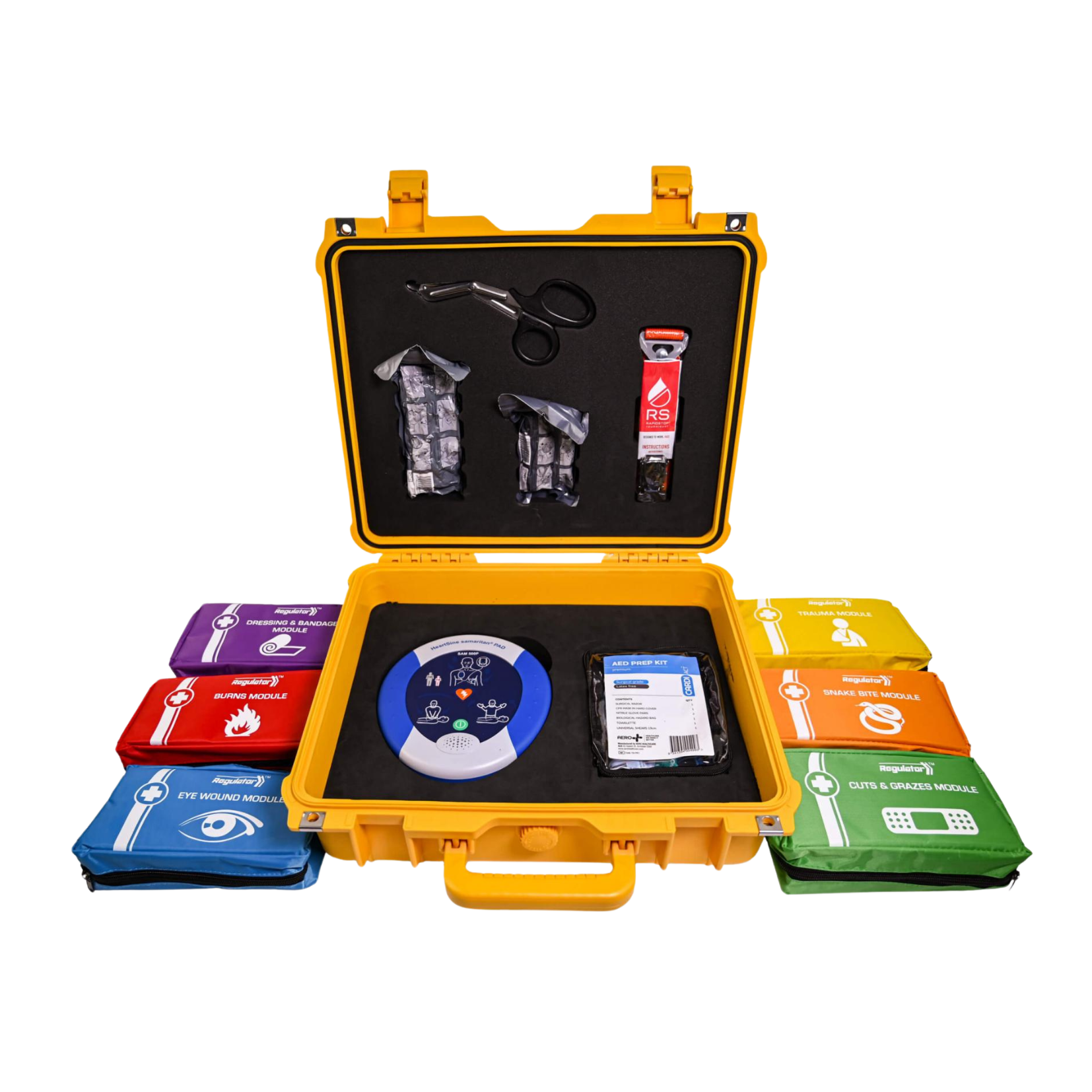 Modulator Extreme With 500P Heartsine Defibrillator - First Aid Distributions