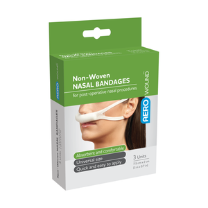 Nasal Bandages Non Woven Pk 3 - First Aid Distributions