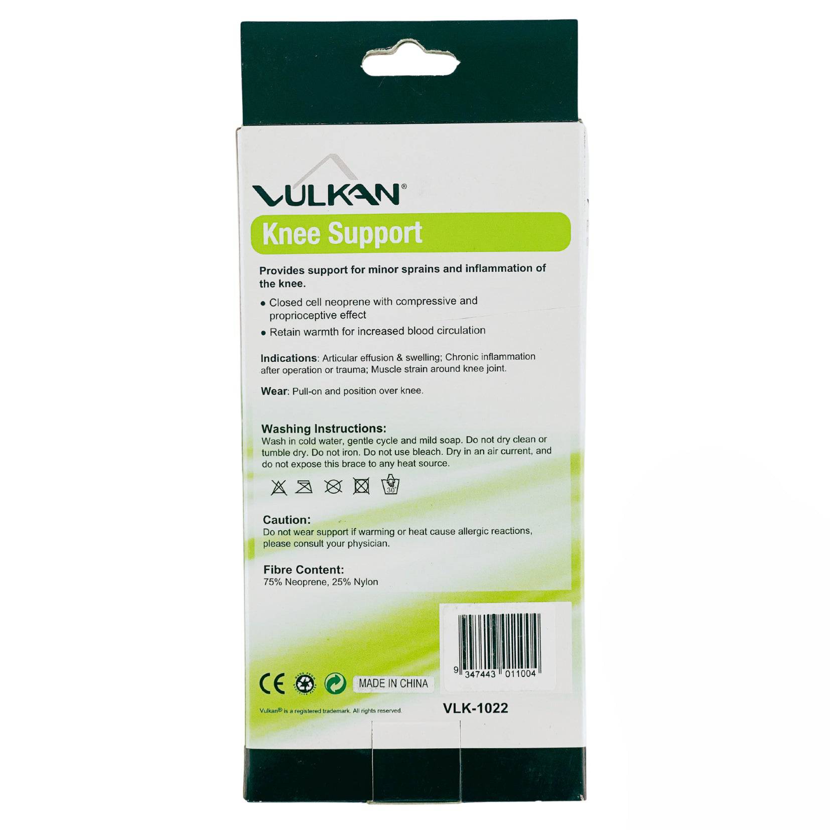 Neoprene Knee Support - Vulkan (1) - First Aid Distributions
