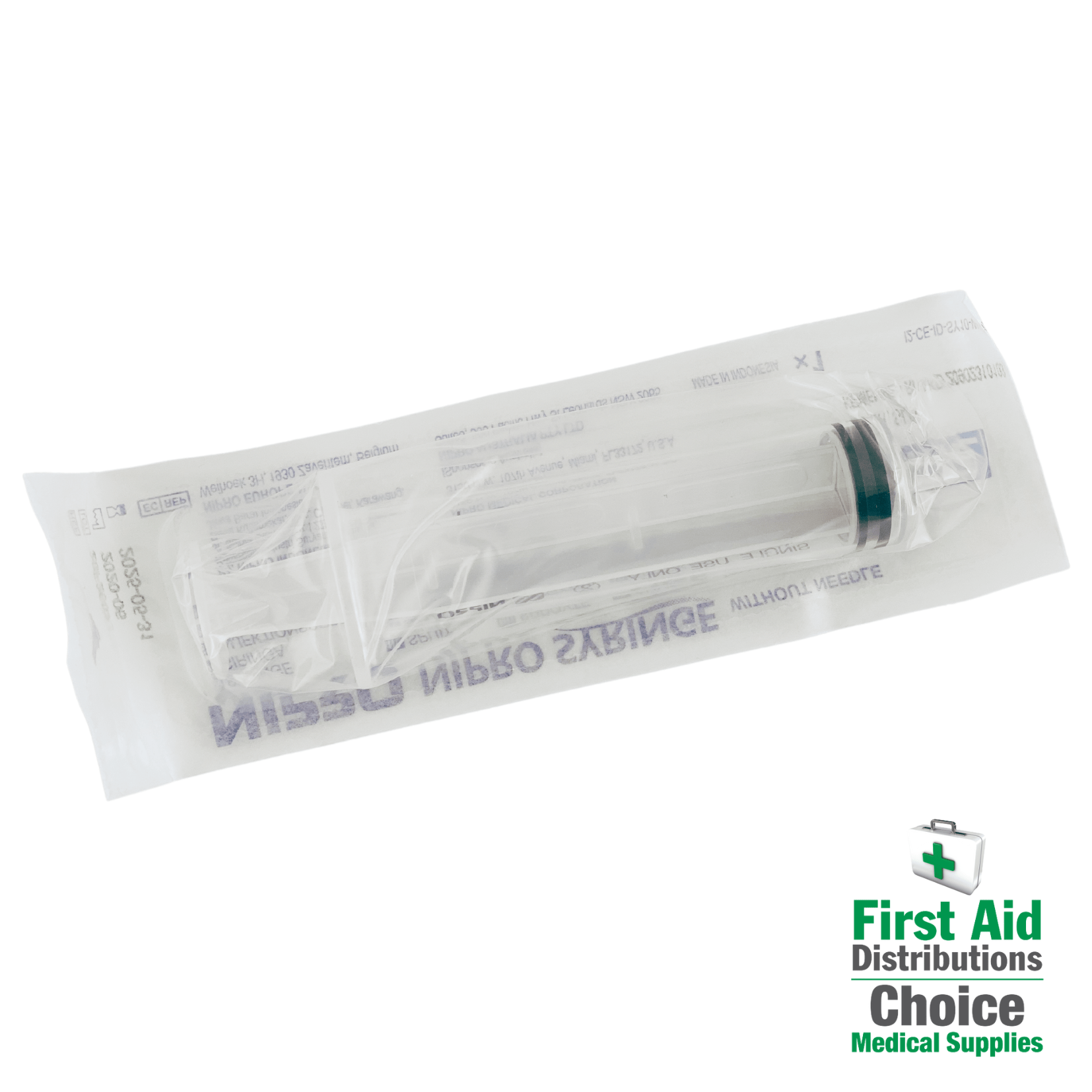 Nipro Syringe Luer Slip (1) - First Aid Distributions
