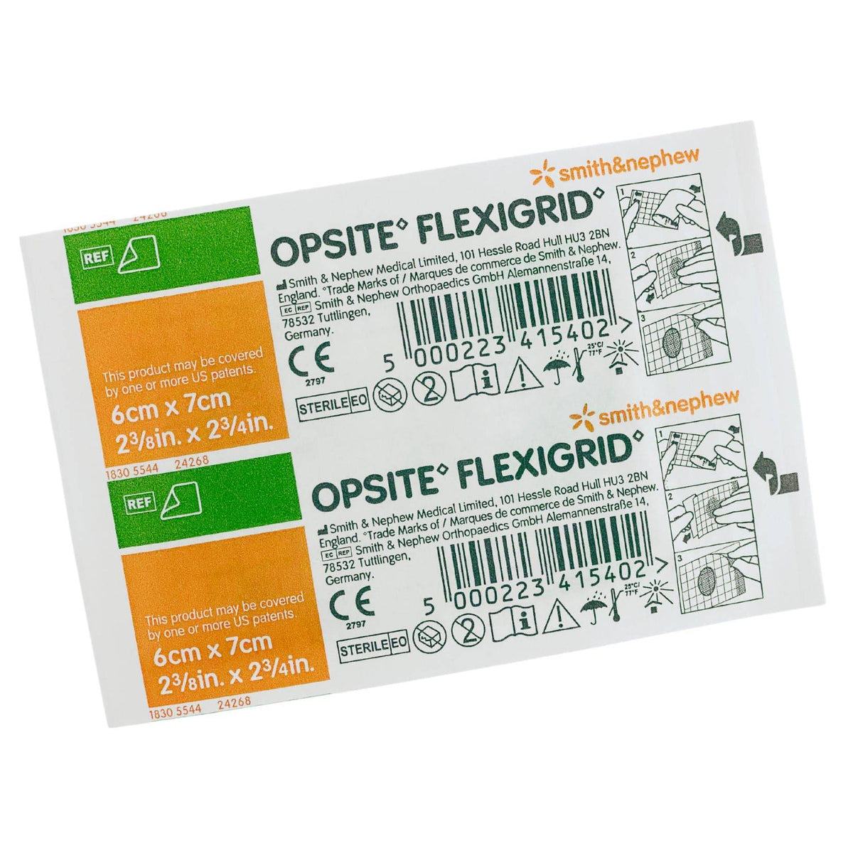 Flexigrid Opsite Flexigrid Dressing - 6cm x 7cm | First Aid Distributions