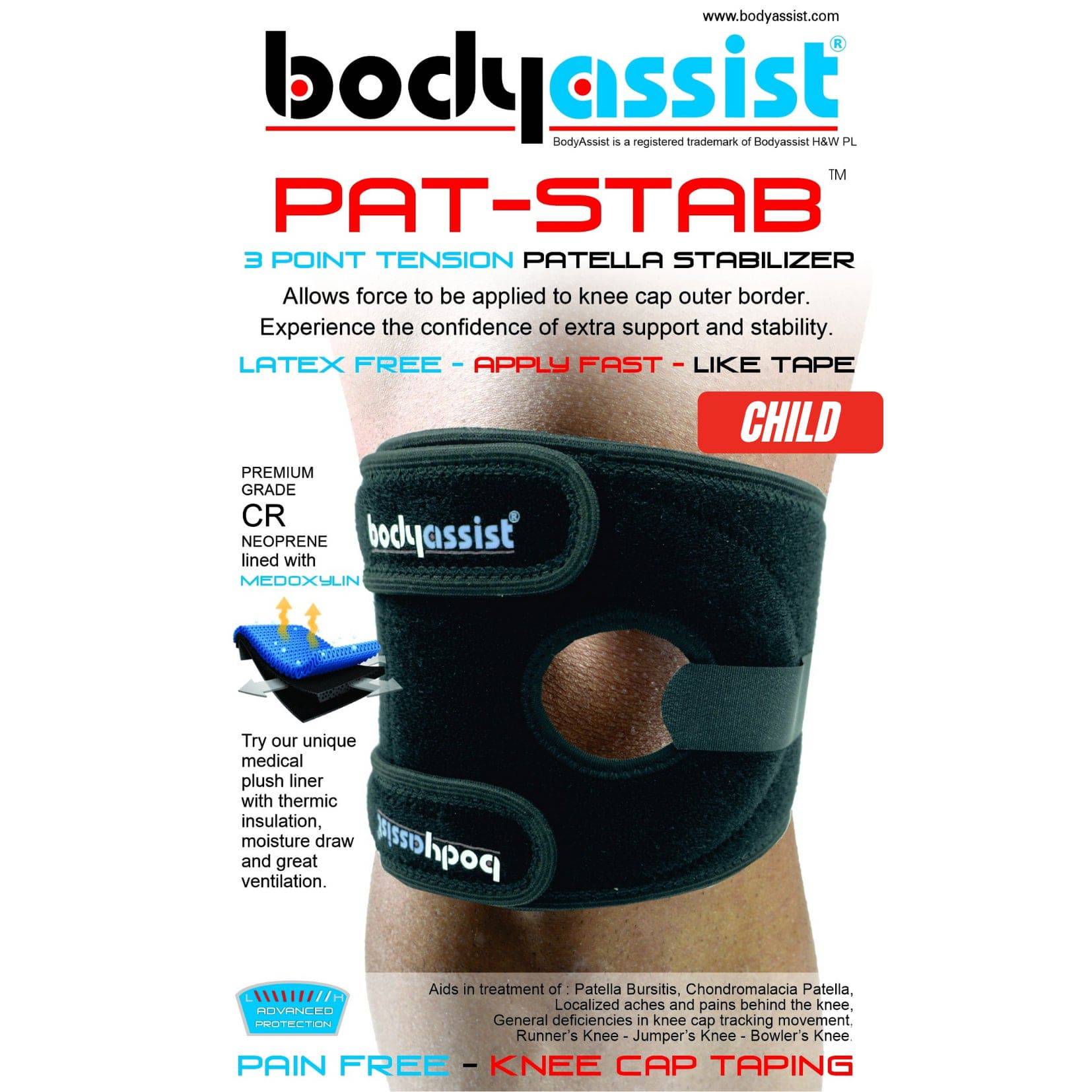 Patella Stabiliser - Body Assist (1) - First Aid Distributions