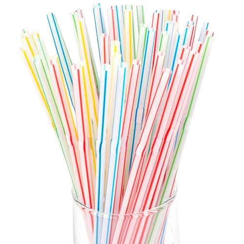 Plastic Straws Pack (250)