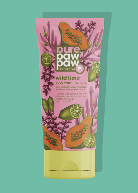 Pure Paw Paw Bodycare – Body Wash (200ml) - First Aid Distributions