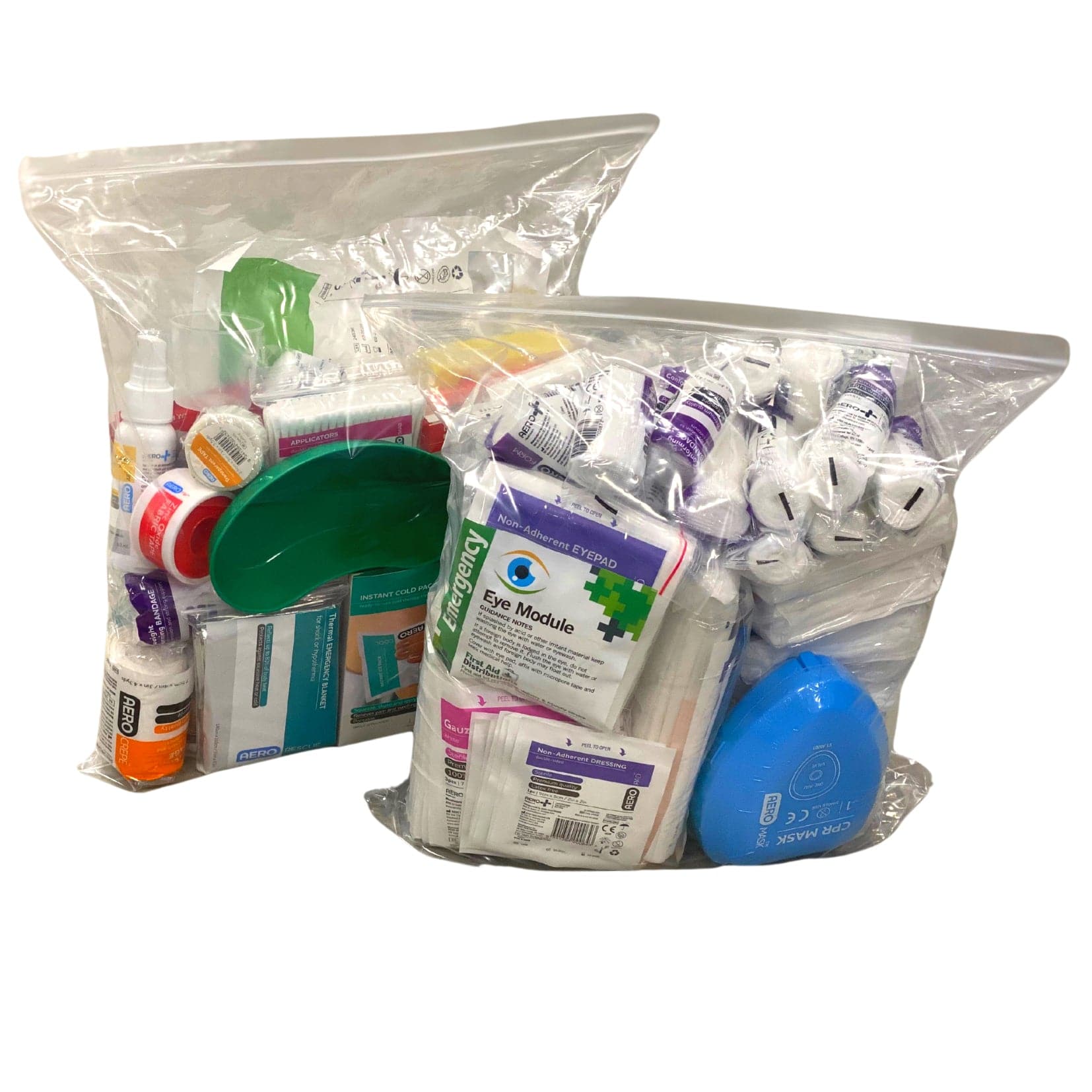 First Aid Backpack Refill REFILL First Aid Kit Pack - Model 2L BLUE – First Aid Distributions