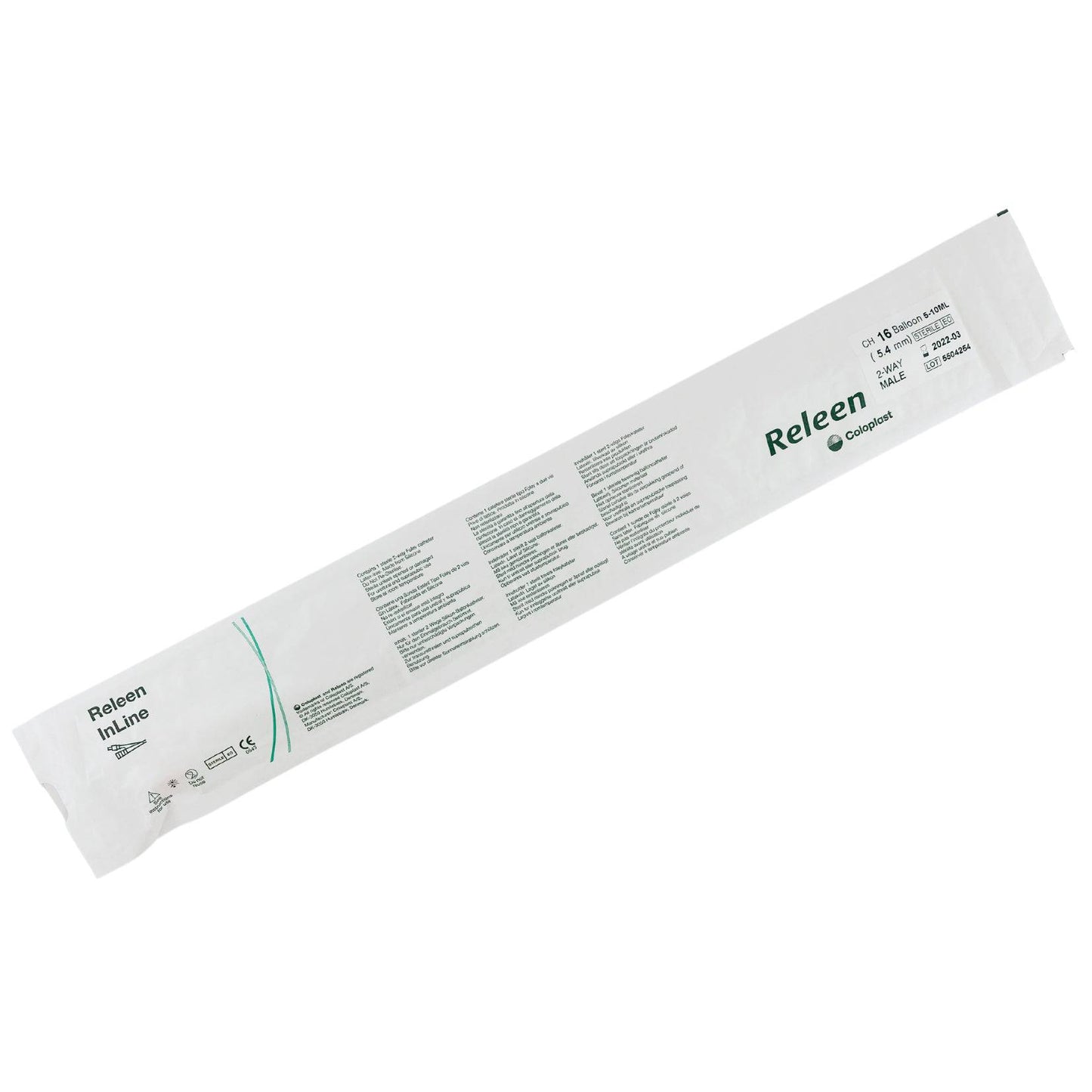 Releen In-Line Foley Catheter Male 40cm - First Aid Distributions