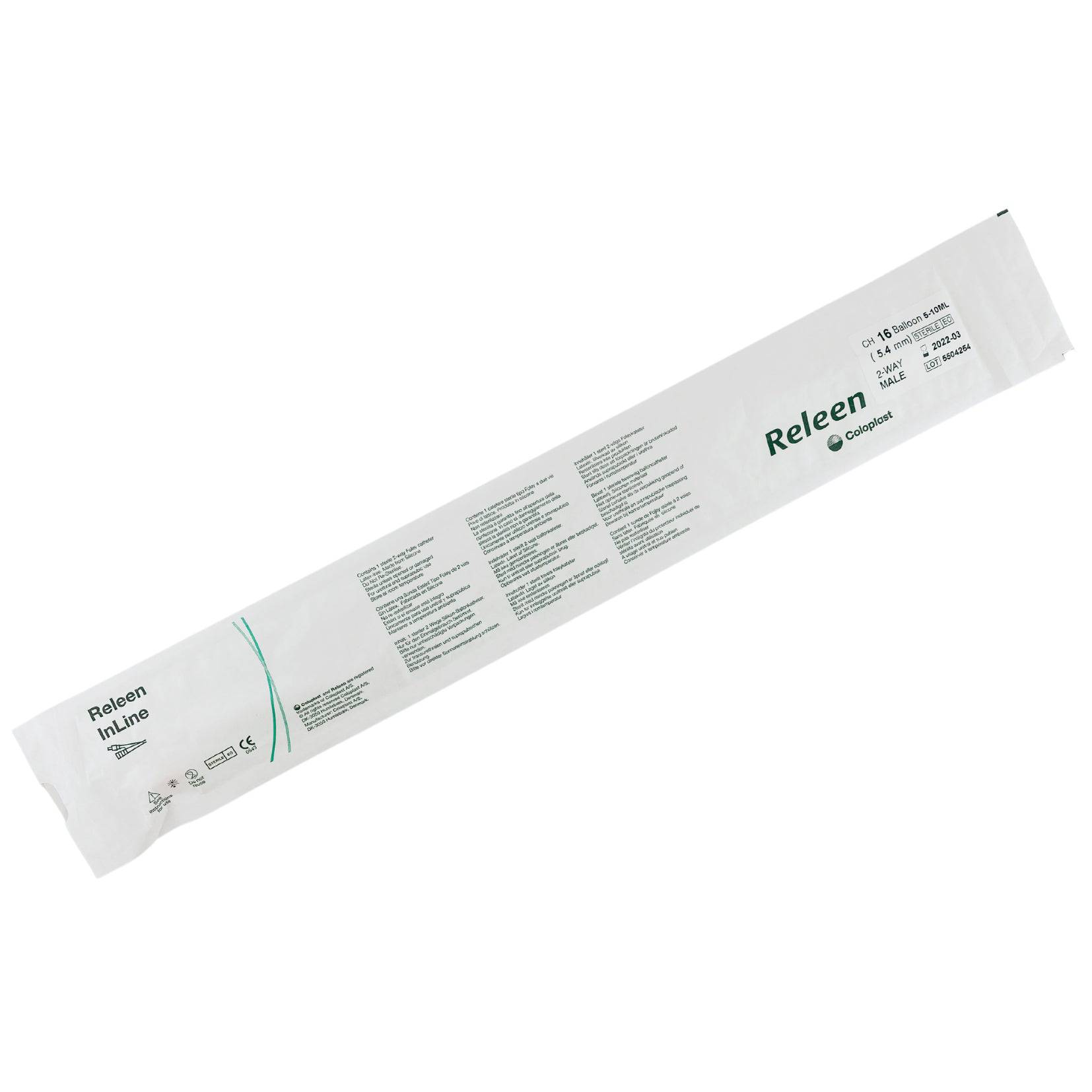 Releen In-Line Foley Catheter Male 40cm - First Aid Distributions