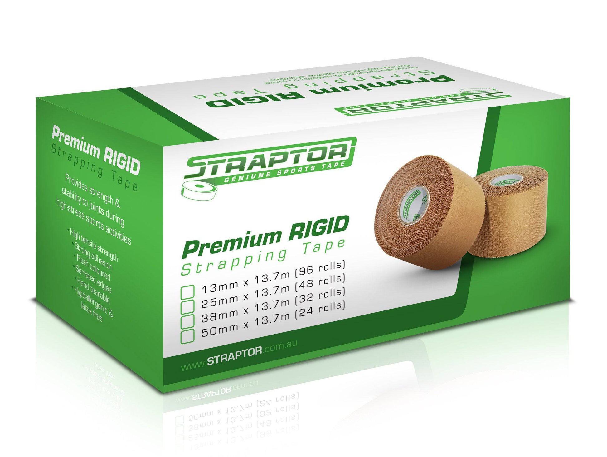 Rigid Strapping Tape 13mm x 13.7m (96) - First Aid Distributions
