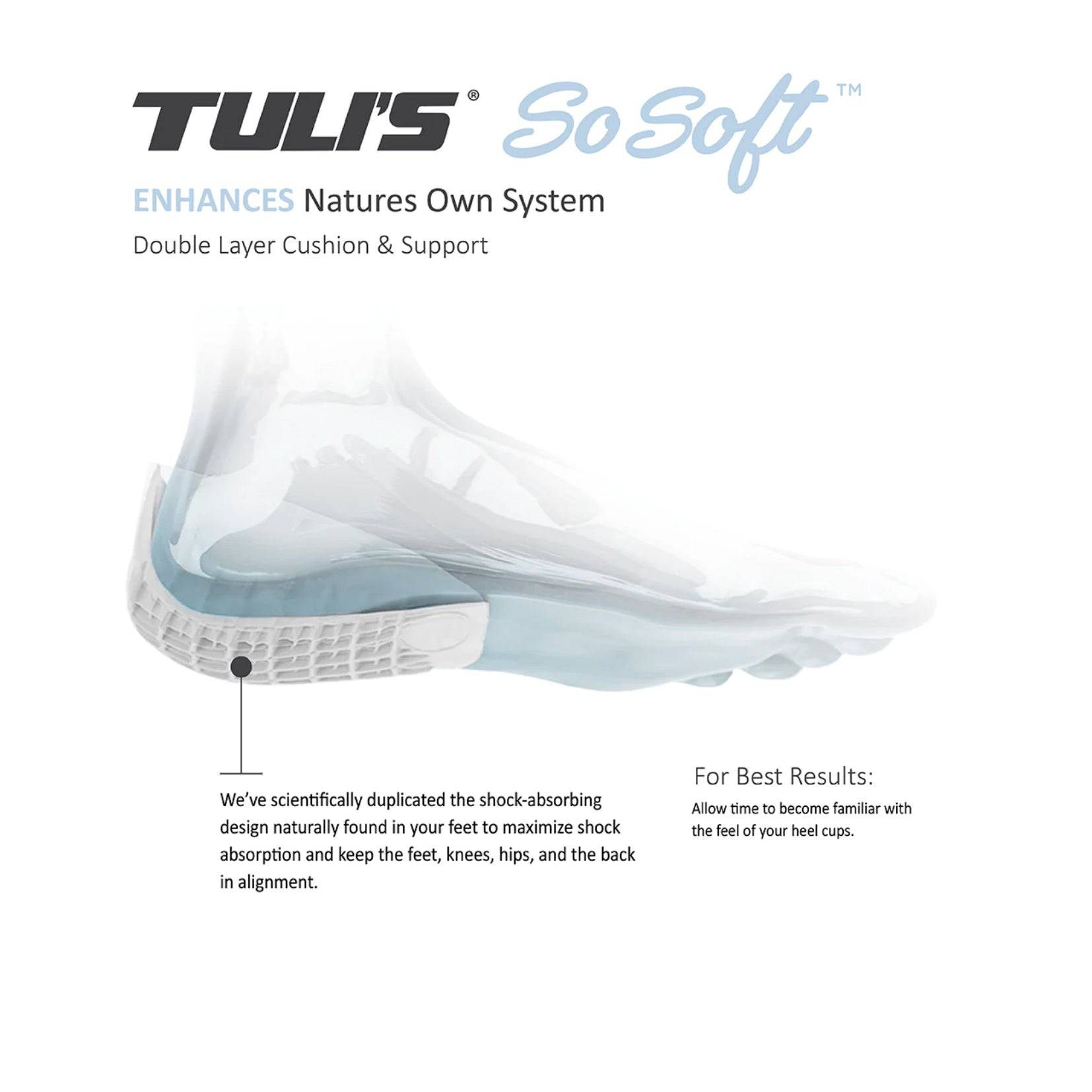 So Soft Heel Cups - Tuli's (1) - First Aid Distributions