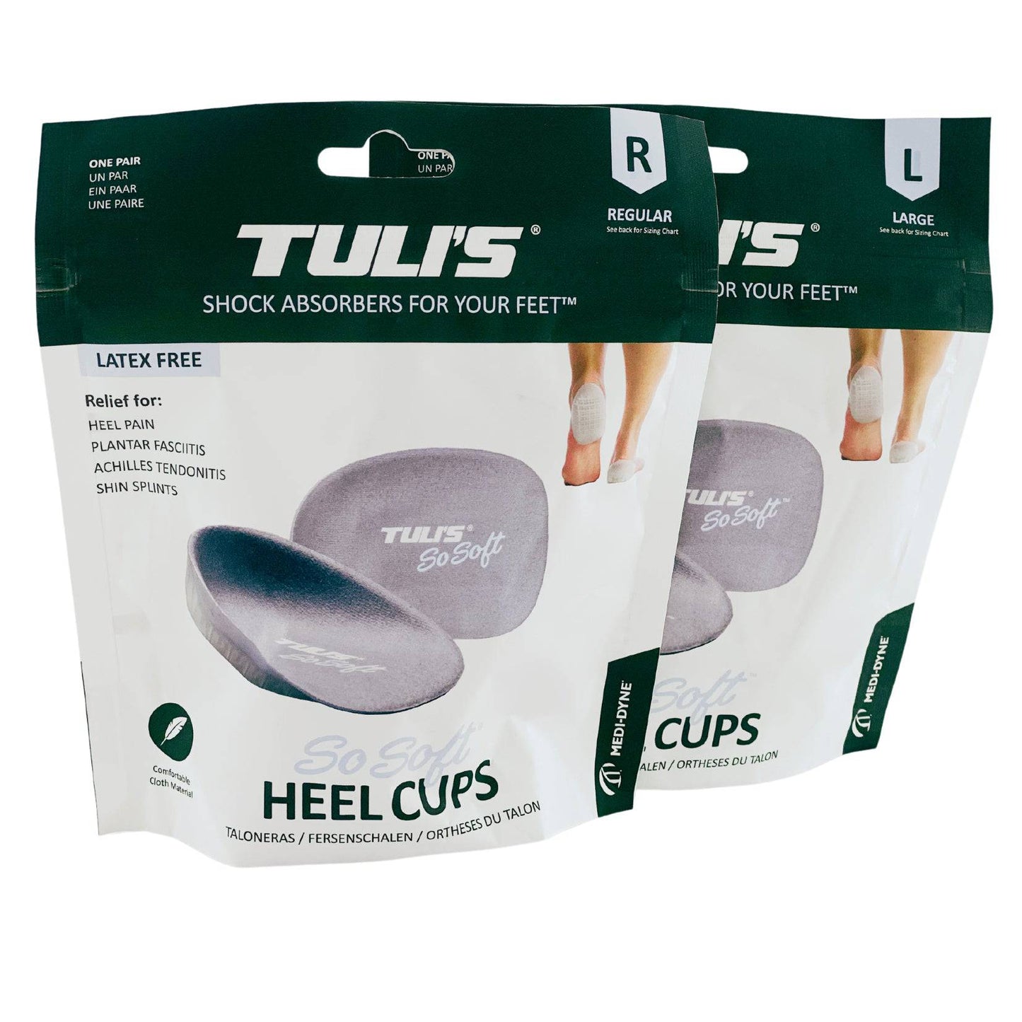 So Soft Heel Cups - Tuli's (1) - First Aid Distributions