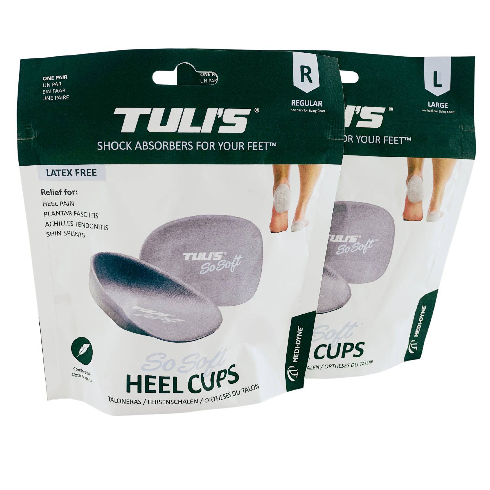 So Soft Heel Cups - Tuli's (1) - First Aid Distributions